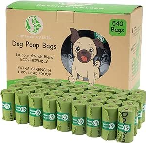 Biodegradable dog poop bags