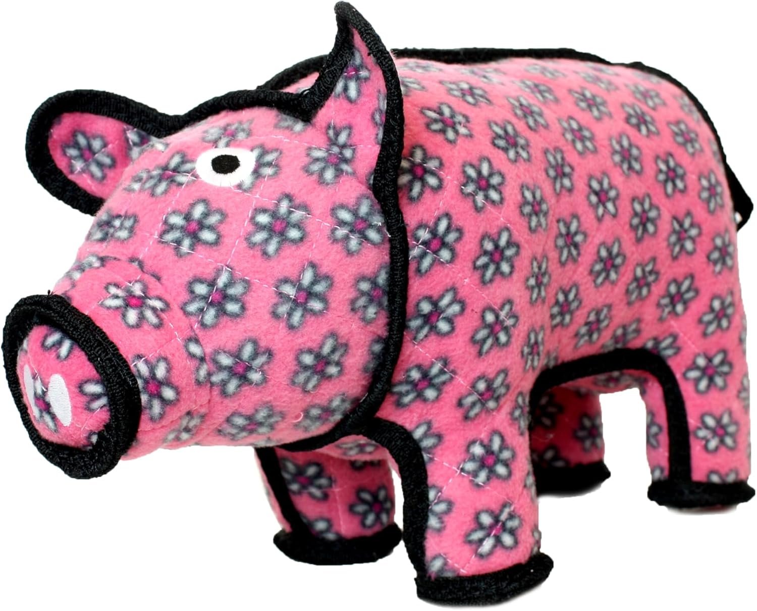 TUFFY-Worlds-Tuffest-Soft-Dog-Toy-Barnyard-Pig-Multiple-Layers.-Made-Durable-Strong-Tough.-Interactive-Play